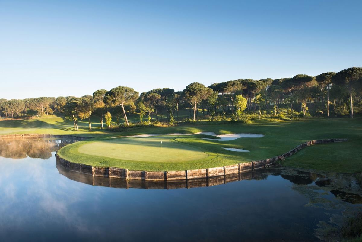 View pga catalunya stadium courses beautiful th hole within spectacular costa brava